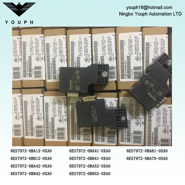 SIEMENS DP CONECTOR 6ES7972 6ES7 972-0BB / 0BA / 52 /42 /41 / 12-0XA0