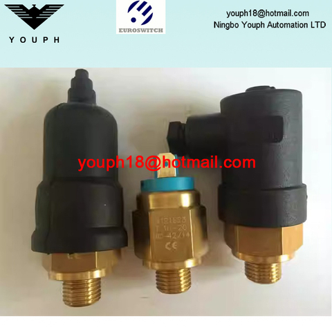 Italia EuroSwitch 4121623 4121120 4121122 0,5 A / 48 V Interruptor de presión de diafragma