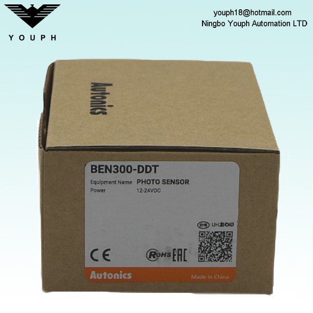 Autonics ben300-ddt difuso sensor de fotos de interruptor de proximidad reflectante