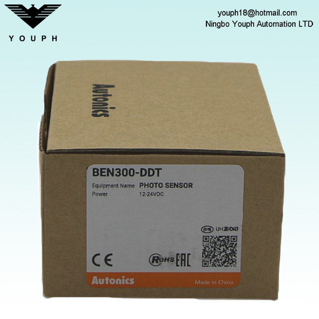 Autonics ben300-ddt difuso sensor de fotos de interruptor de proximidad reflectante