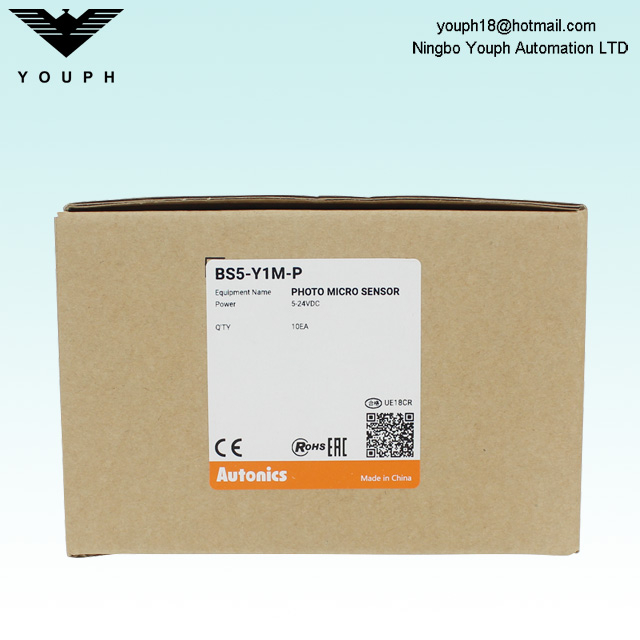 Autonics BS5-Y1M-P-PHIMB BS5 Series Y-Type PNP Amplificador incorporado Photomicro Sensor