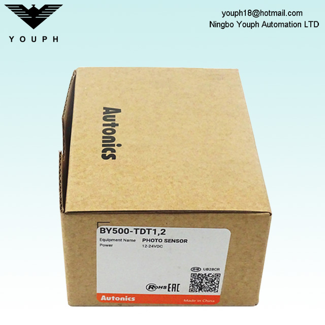 Autonics BY500-TDT Vige de paso Small emisor receptor Sensor de fotografía de sincronización