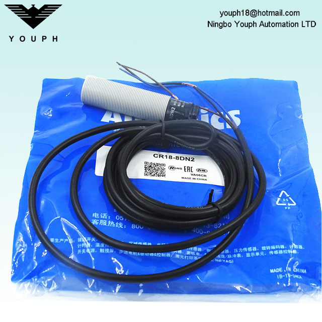 Autonics CR18-8DN2 M18 NPN Normalmente sensor de proximidad cerrado
