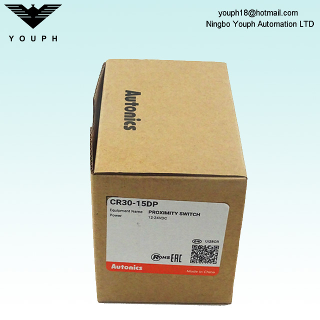 Autonics CR30-15DP M30 PNP DC Power Proximity Sensor