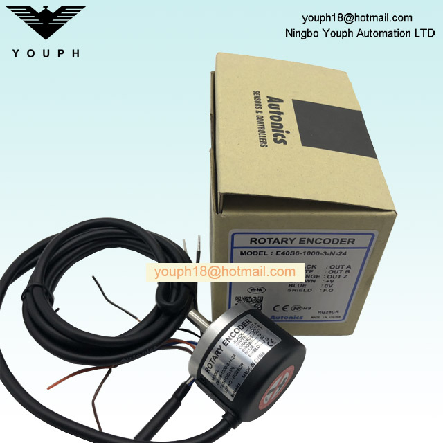 Autonics E40S6-1000-3-N-24 Codador rotativo incremental