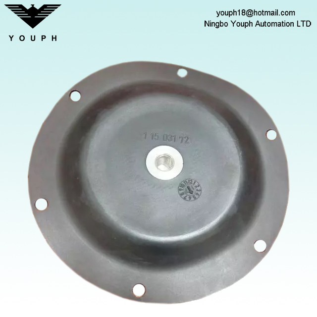 Almatec 11503172 Material de diafragma EPDM para bombas neumáticas de la serie E15 ET25 AD20 
