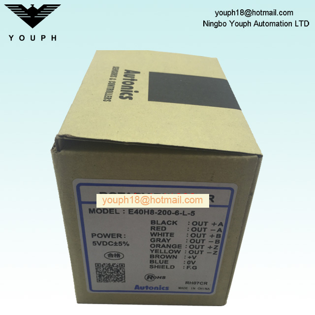 Autonics E40H8-200-6-L-5 Codador rotativo incremental