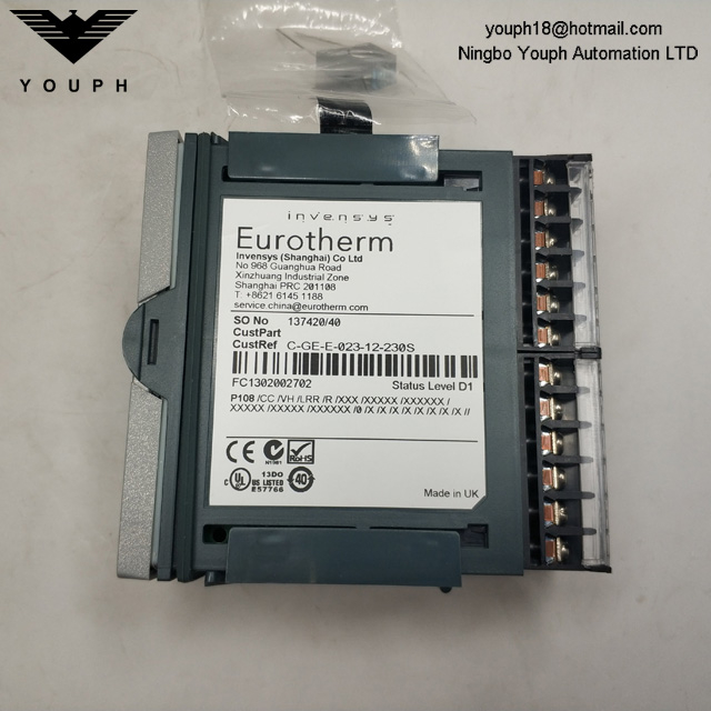Equipo de control de procesos de termostato Invensys EuroTermer P108