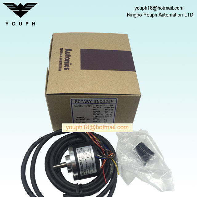Autonics E40S6-1024-6-L-24 Codador rotativo incremental
