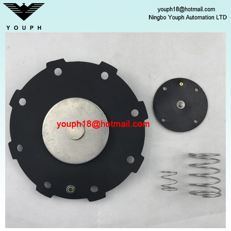 DMF50 DMF-Z-50S DMF-Y-50S 2 pulgadas Válvula de diafragma Válvila Nitrilo Kits de repuesto