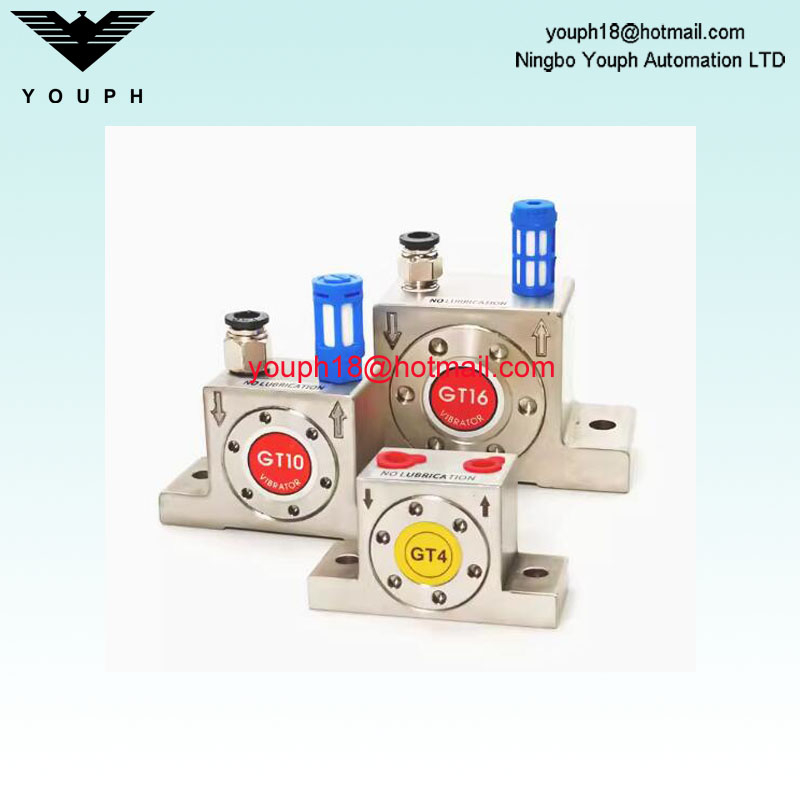 GT4 GT6 GT8 GT10 GT13 GT16 GT20 Vibradores de hormigón de acero inoxidable Vibradores de turbina giratoria de aire Vibrador neumático de impacto industrial 