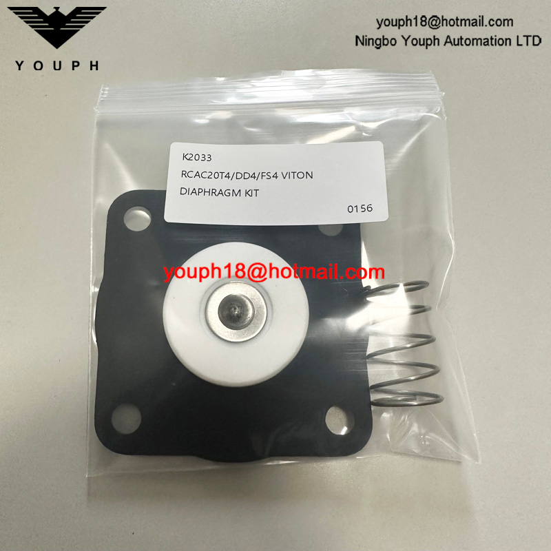 Goyen K2033 RCAC20 RCAC20FS4 RCAC20ST4 Válvula de pulso Kit de diafragma Viton