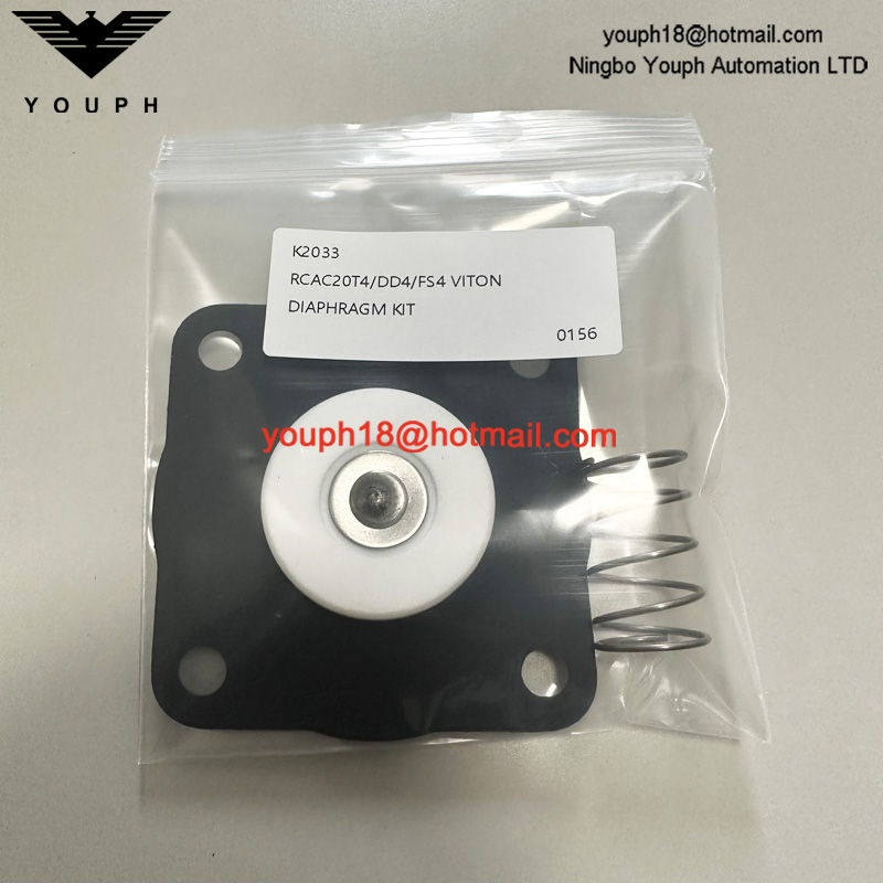 Goyen K2033 RCAC20 RCAC20FS4 RCAC20ST4 Válvula de pulso Kit de diafragma Viton