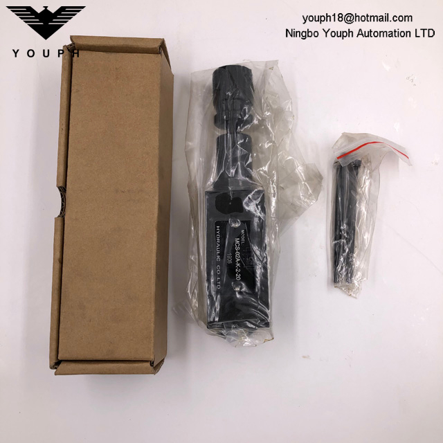 MCS-02-K-2-20 MCS-02B-K-2-20 MHA-02 MHA-03 MHA-04 MHA-06 MHB-02 Válvula hidráulica