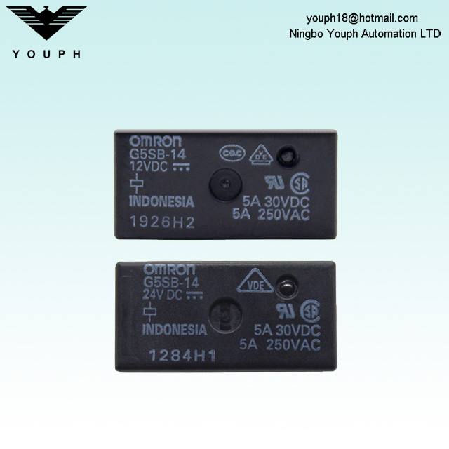 Omron G5SB-14 5VDC 12VDC 24VDC Relé pequeño