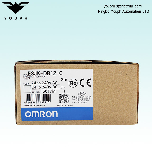 Omron E3JK-DR12-C Sensor fotoeléctrico reflectante difuso