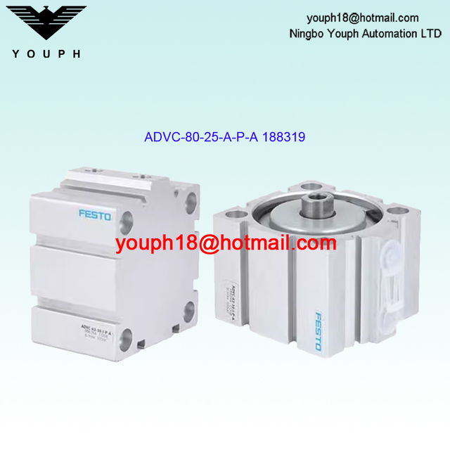 Festo Advc-80-25-APA 188319 Cilindro de accidente cerebrovascular
