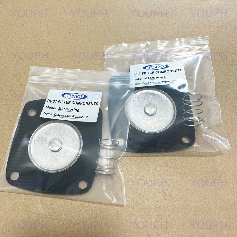 Válvula de pulso Turbo M25 FP25 FM25 DP25 DM20 1 'Kit de reparación de diafragma
