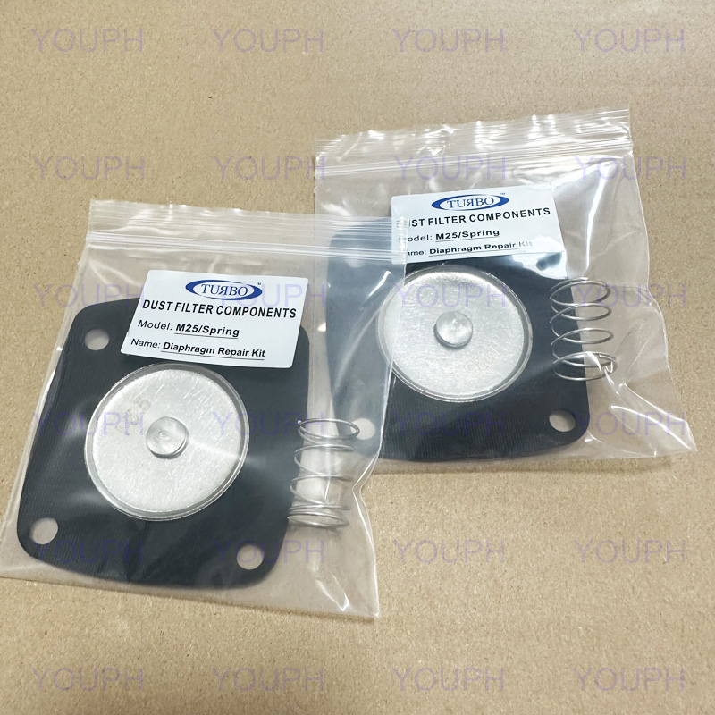 Válvula de pulso Turbo M25 FP25 FM25 DP25 DM20 1 'Kit de reparación de diafragma