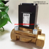 Burkert 00053675 Serie 0290 Válvula solenoide servocontrolada de latón de diafragma NBR de 2/2 vías DN25