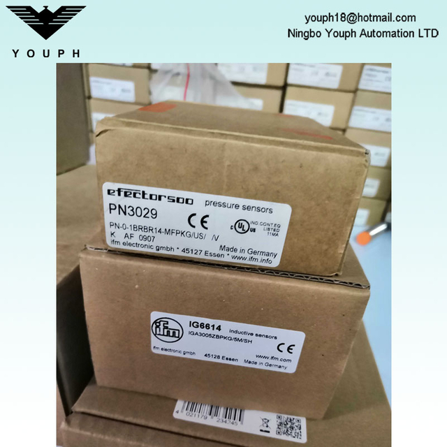 IFM IG6614 IGA3005ZBPKG/5M/SH Sensor inductivo de alta temperatura
