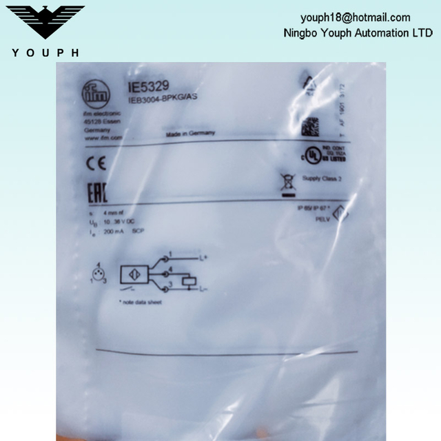 IFM IE5329 IEB3004-BPKG/AS Sensor inductivo