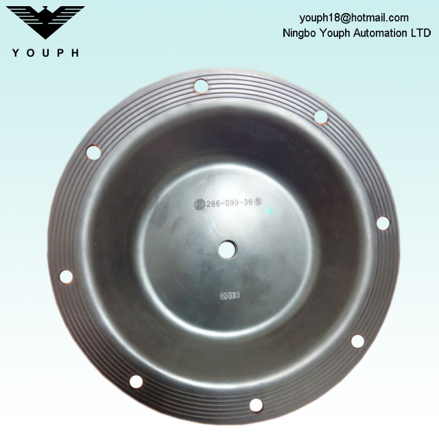 Sandpiper 286-099-360 286-099-363 286-099-364 286-099-365 Partes de diafregulación de las bombas metálicas S15 Diámetro de 270 mm de 270 mm