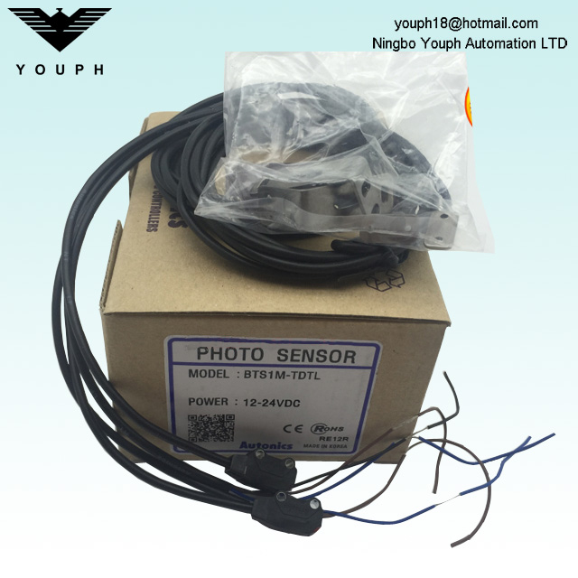 Autonics BTS1M-TDTL BTS1M-TDTL-P Estado de viga de paso BTS Sensor fotoeléctrico ultra-compacto