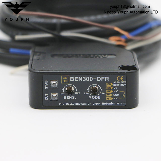 Autonics Ben300-DFR Difuse el interruptor de proximidad reflectante