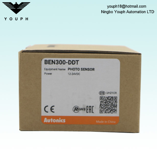 Autonics ben300-ddt difuso sensor de fotos de interruptor de proximidad reflectante