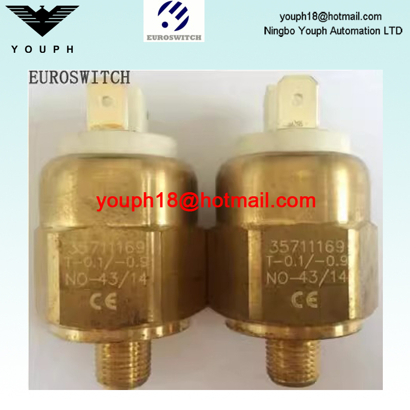 EuroSwitch 35711169 357 SERVICIO DE PRESIÓN DE VACUMA DE DIFRAGMO