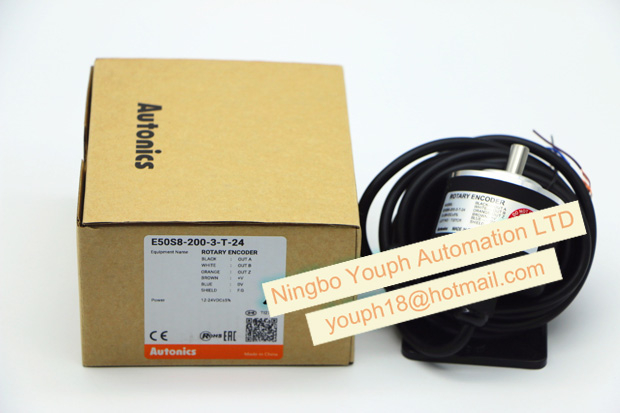 Autonics E50S8-200-3-T-24 Diámetro ∅50 mm Tipo de eje Codador rotativo incremental
