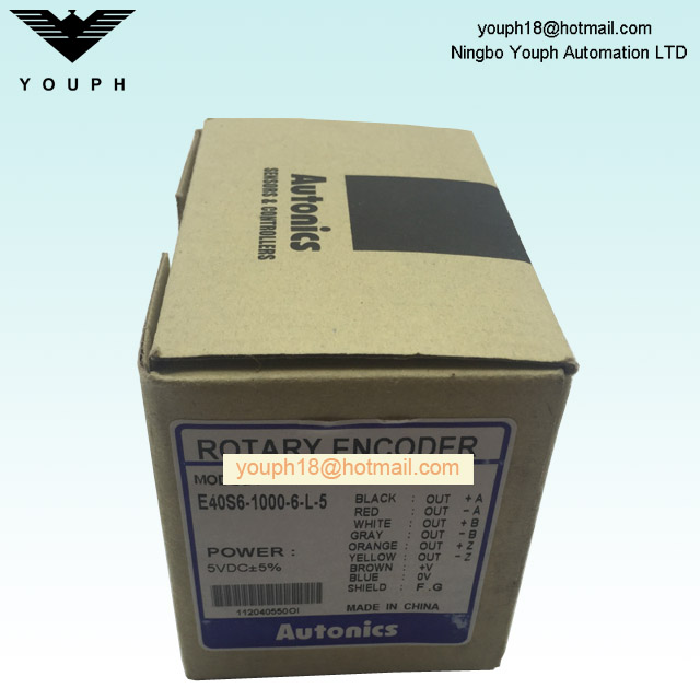 Autonics E40S6-1000-6-L-5 Codador rotativo incremental
