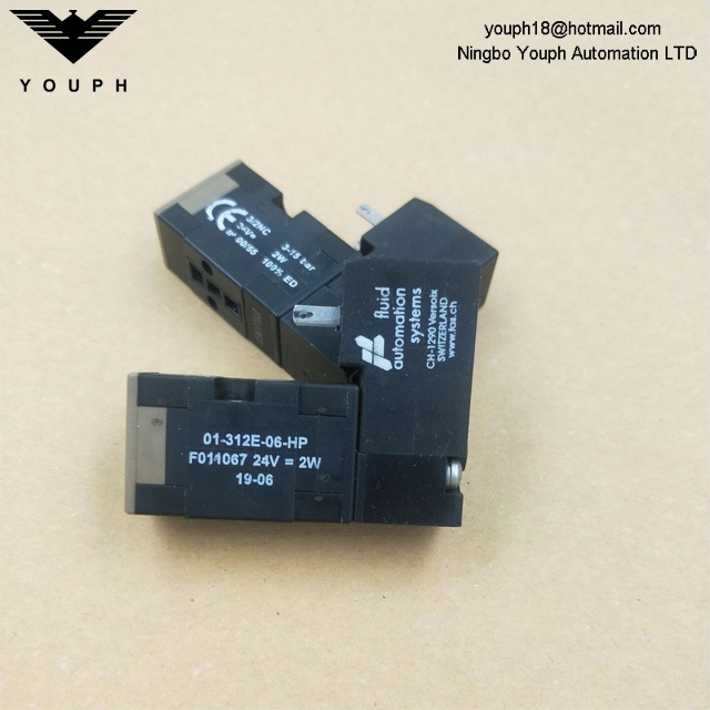 Norgren 59.70062 F011067 NC Válvula piloto de la máquina de moldeo de soplado normalmente cerrada
