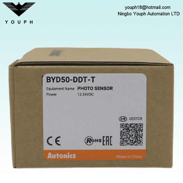 Autonics byd50-ddt-u byd50-ddt-t sensor fotoeléctrico convergente convergente