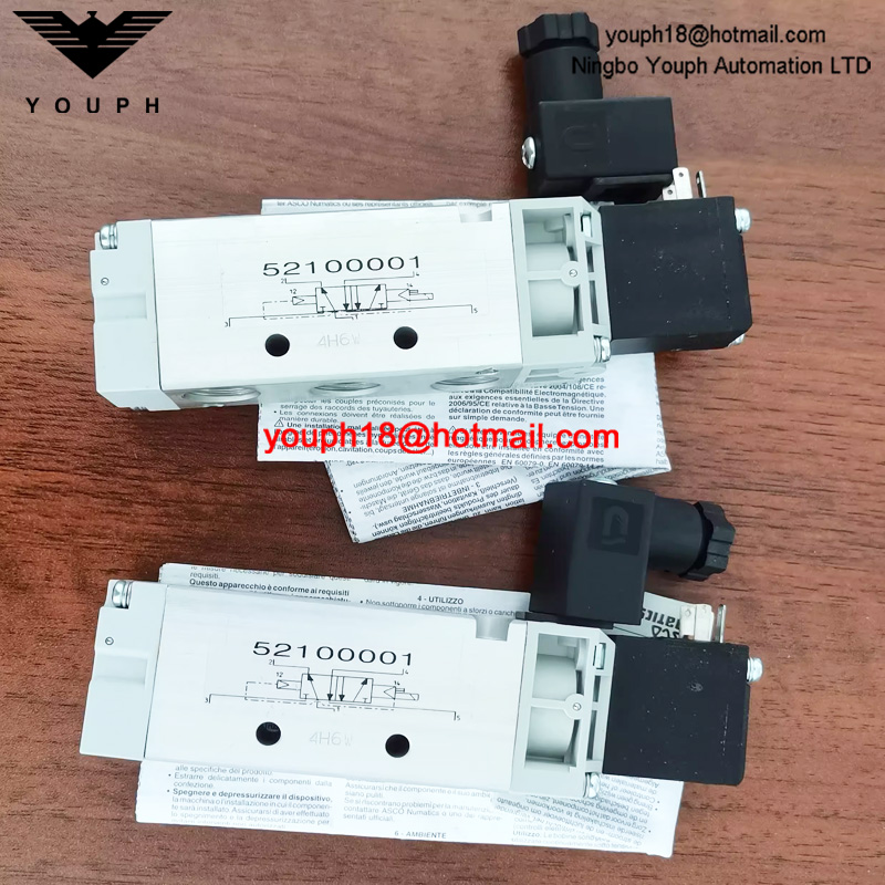 ASCO Numatics 52100001 Válvula solenoide piloto