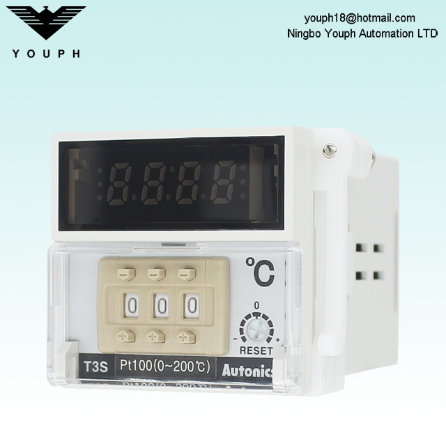 Autonics T3S-B4RP4C T3S-B4RP2C Tipo de interruptor de ajuste de la pulgar
