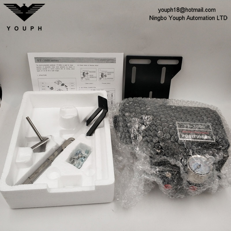 YTC YT-1000L Doble actuación Lineal Electroumático posicionador
