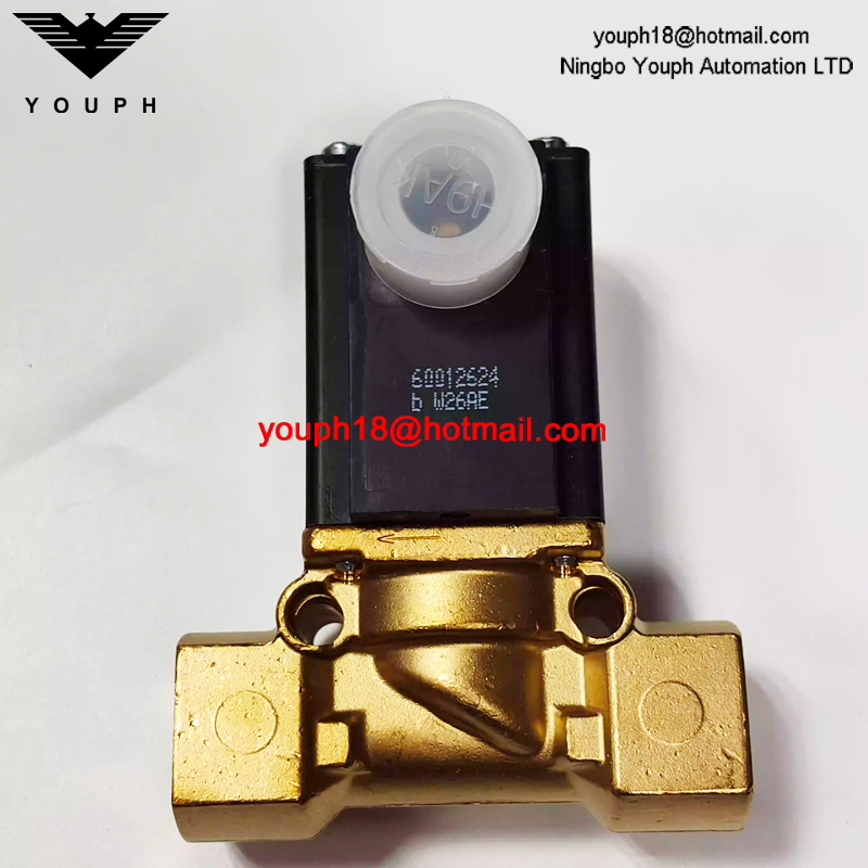 Burkert 00043816 0290 A 12,0 NBR MS 24V 50Hz 10W G1/2' Electroválvula de latón normalmente cerrada servocontrolada