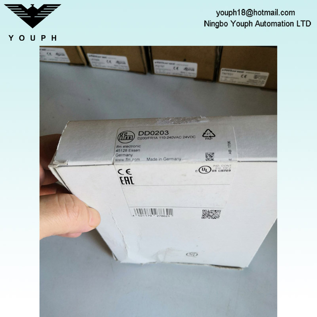 IFM DD0203 Unidad de evaluación del monitor de velocidad