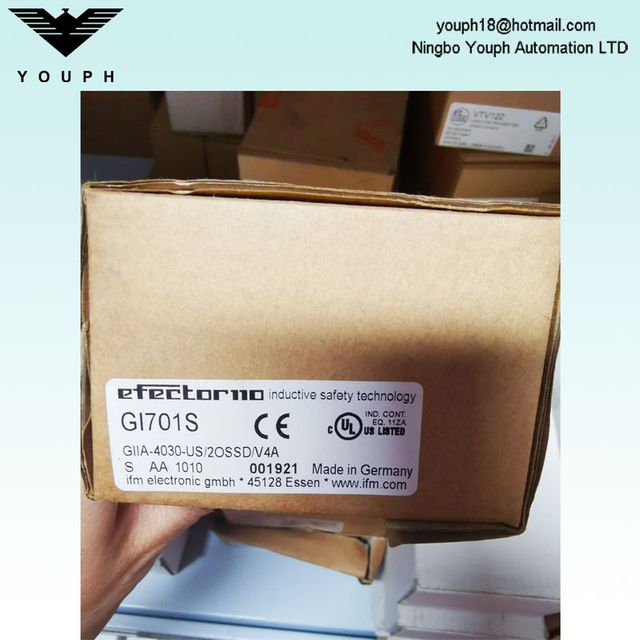IFM GI701S GIIA-4030-US/2OSSD/V4A Sensor inductivo seguro