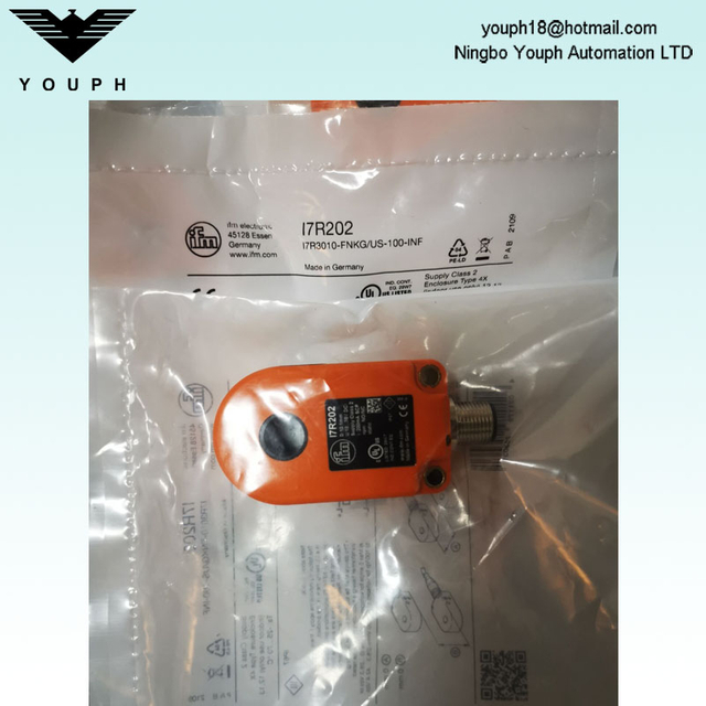 IFM I7R202 I7R3010-FNKG/US-100-INF Sensor de anillo inductivo