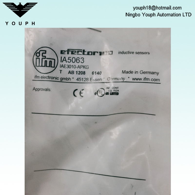 IFM IA5063 IAE3010-APKG Sensor inductivo