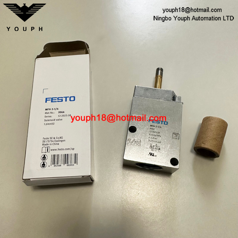 Festo MFH-3-1/4 9964 3/2 Way Tiger Classic Monostable Neumatic Valve