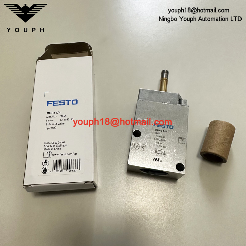 Festo MFH-3-1/4 9964 3/2 Way Tiger Classic Monostable Neumatic Valve