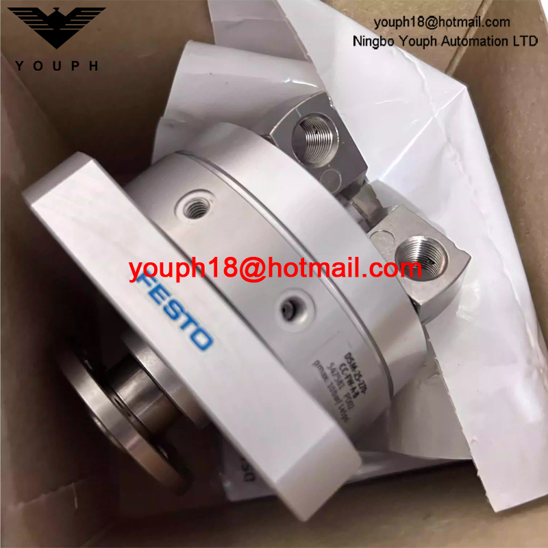Festo DSM-25-270-CC-FW-AB 547581 Doble de acción con impulso semi-rotación de amortiguadores