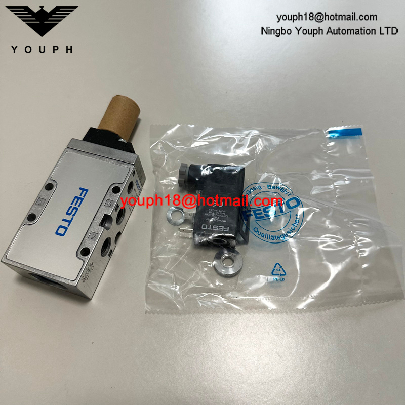 Festo MFH-5-1/4-B 15901 con bobina solenoide Tiger 2000 Válvula neumática