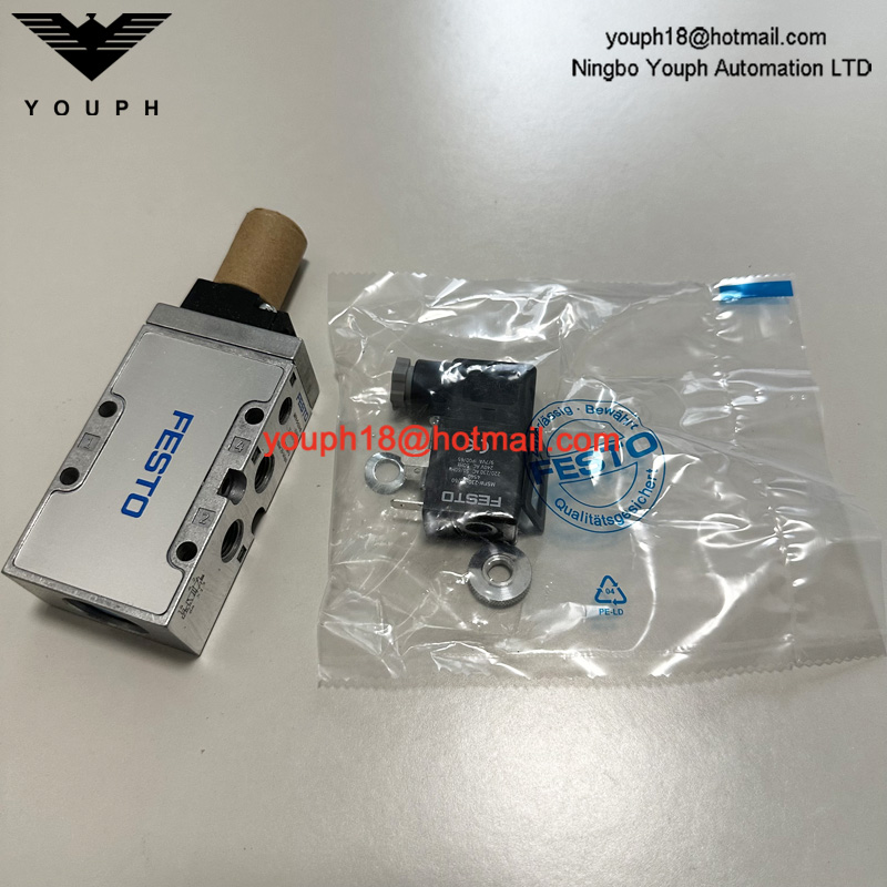 Festo MFH-5-1/4-B 15901 con bobina solenoide Tiger 2000 Válvula neumática