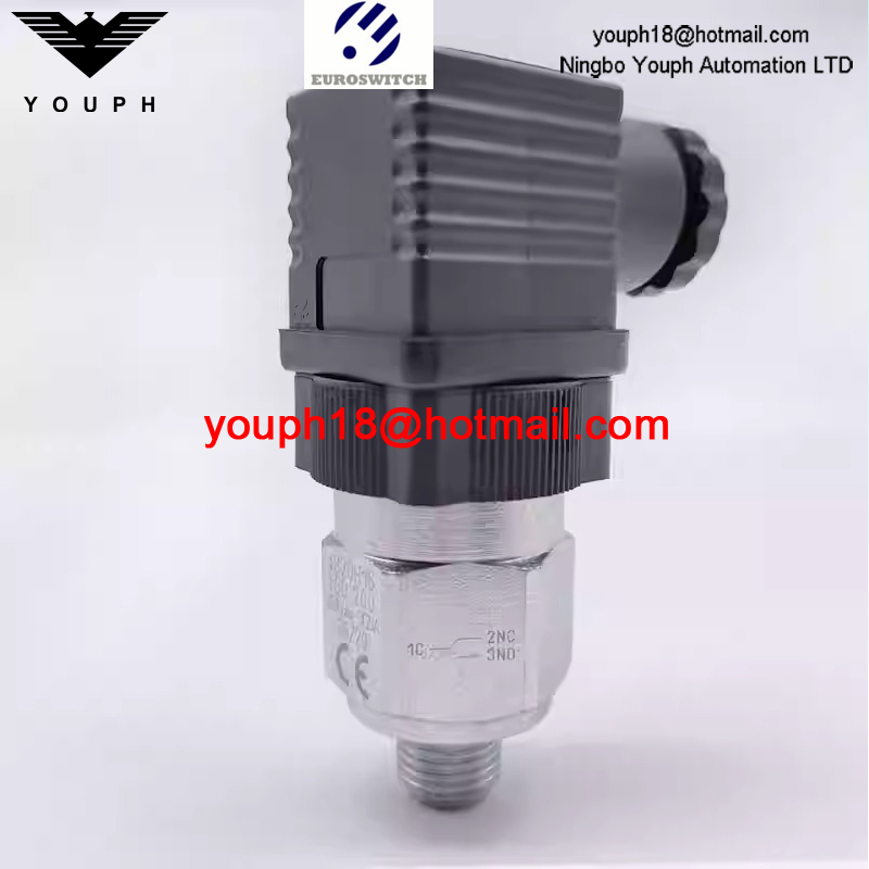 EuroSwitch 4820H16 Rango de ajuste 50-200 bar SPDT Contactos Interruptor de presión del pistón