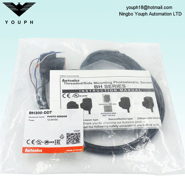 Autonics BH300-DDT BH Serie difuso sensor fotoeléctrico difuso